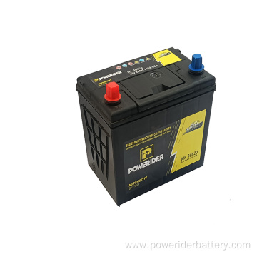 12v 35ah 38B20 mf lead-acid car starting battery